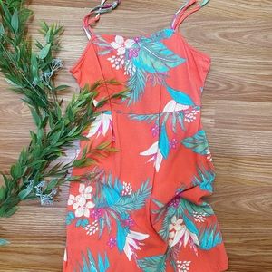 Floral Print Mini Dress